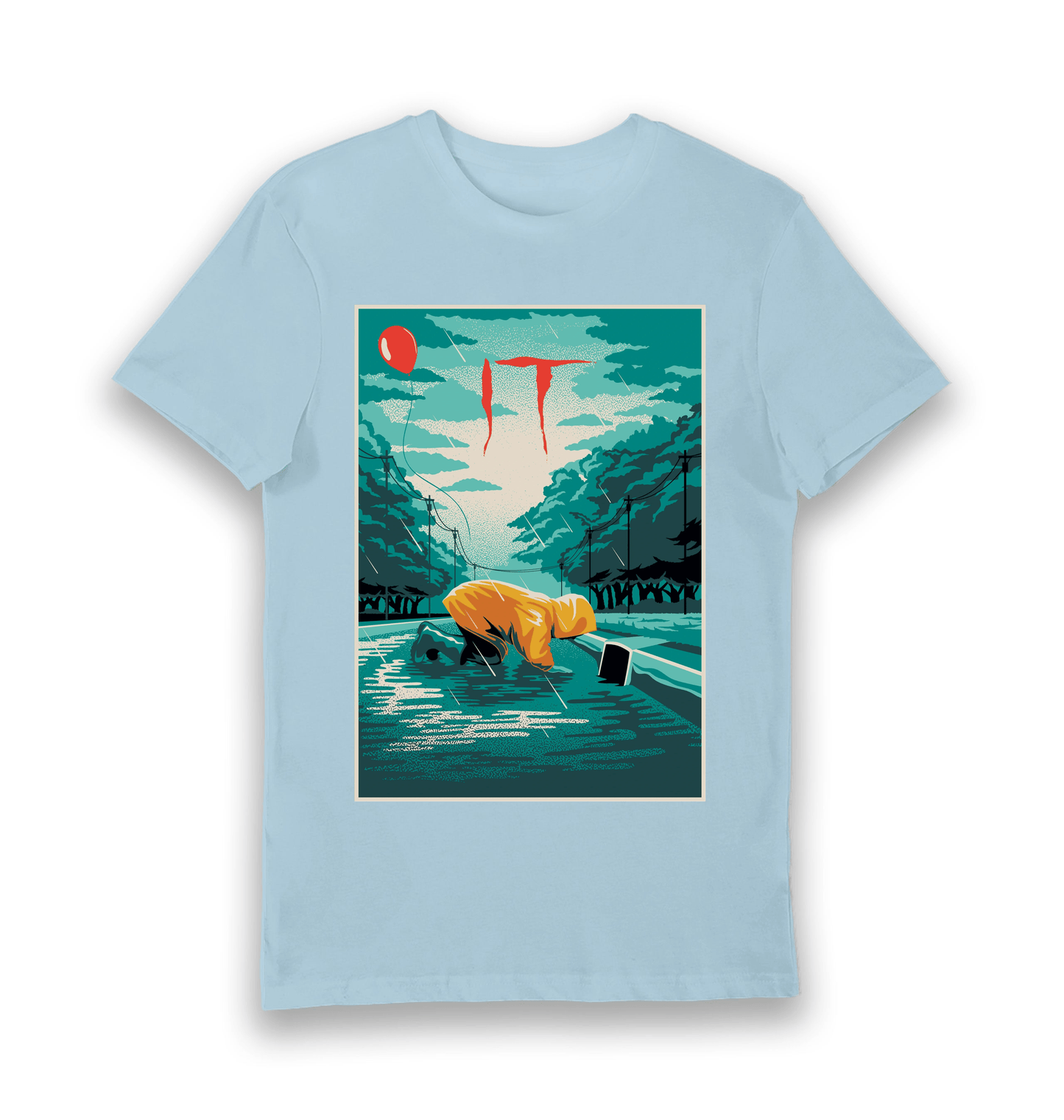 T-shirt adulte IT affiche Pennywise
