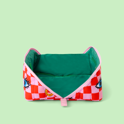 Iconos de verificación Diseño plano Bolsa de aseo