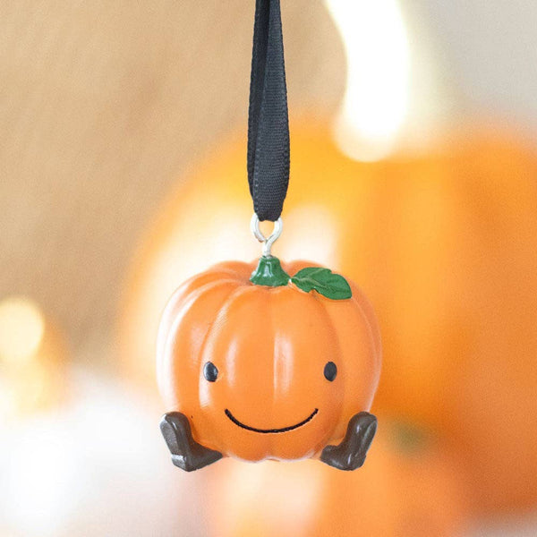 Adorno de calabaza kawaii