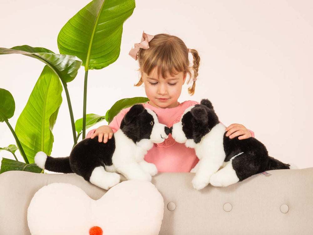 Border-Collie-Welpe Plüschtier – 25 cm