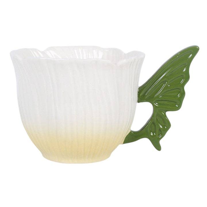 Tasse Aile de fée fleurie