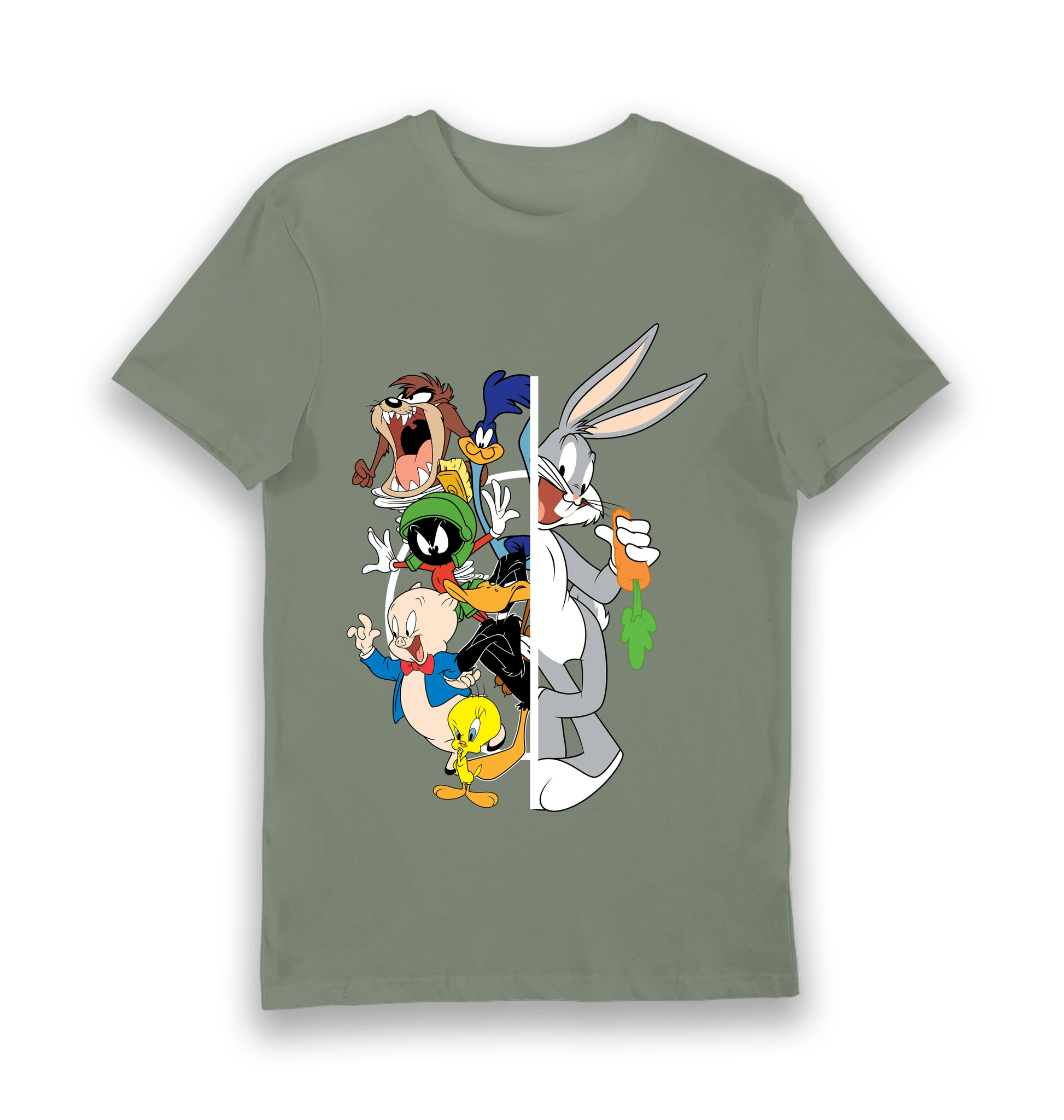 T-shirt Looney Tunes groupe de personnages