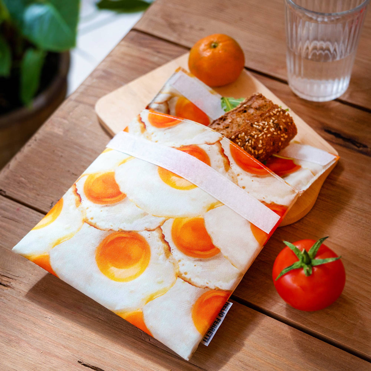 Sac à Encas Anti Tache Œuf au Plat