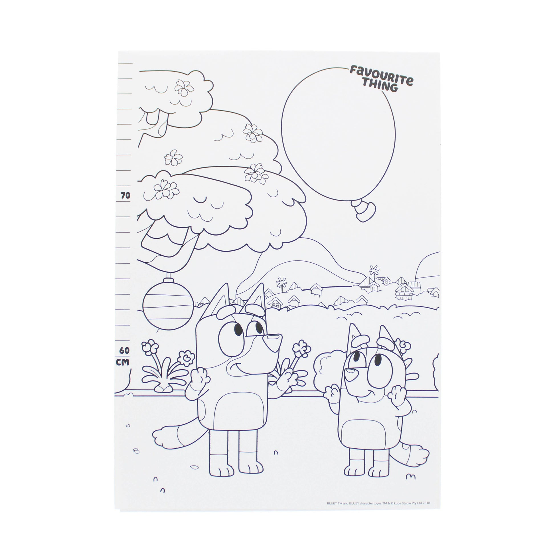 Tableau des – hauteurs de Bluey | Blueprint Collections – vue 4