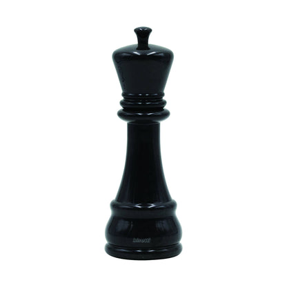 Moulin à épices « Chess » Roi en hêtre laqué noir brillant