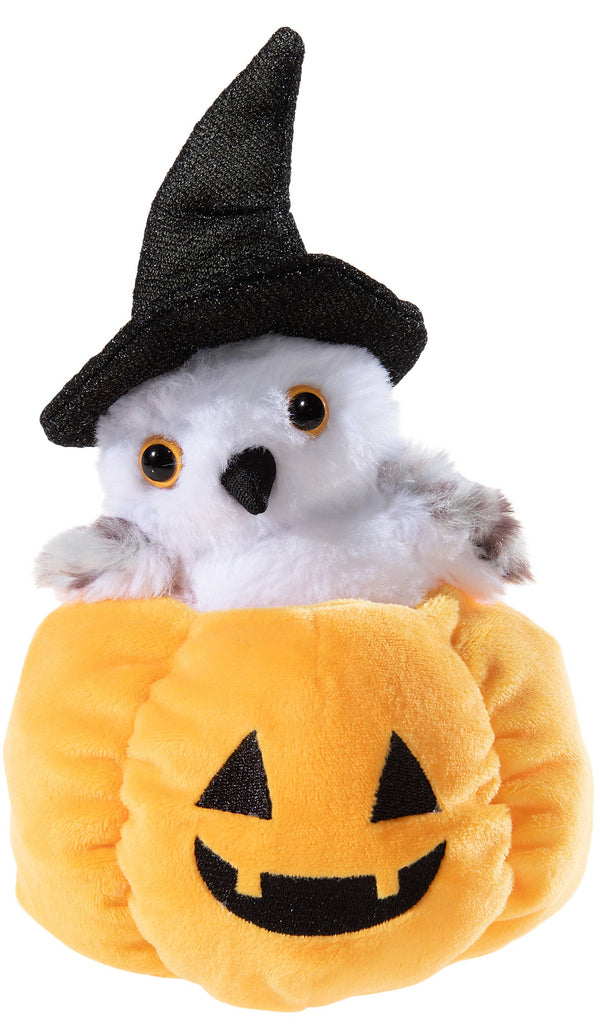 Peluche Halloween Peek-A-Boo Chouette - 16 cm — Heunec