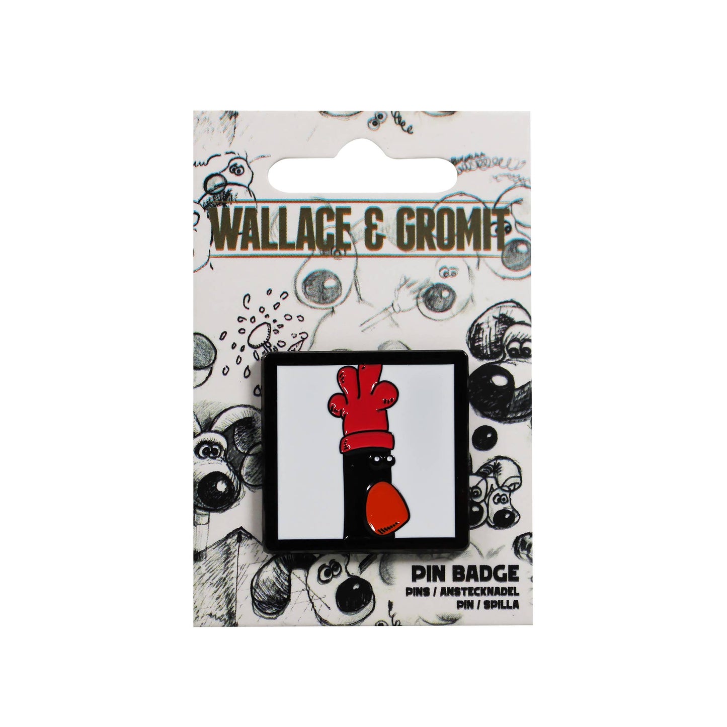 Pin’s Wallace et Gromit - Plumes McGraw