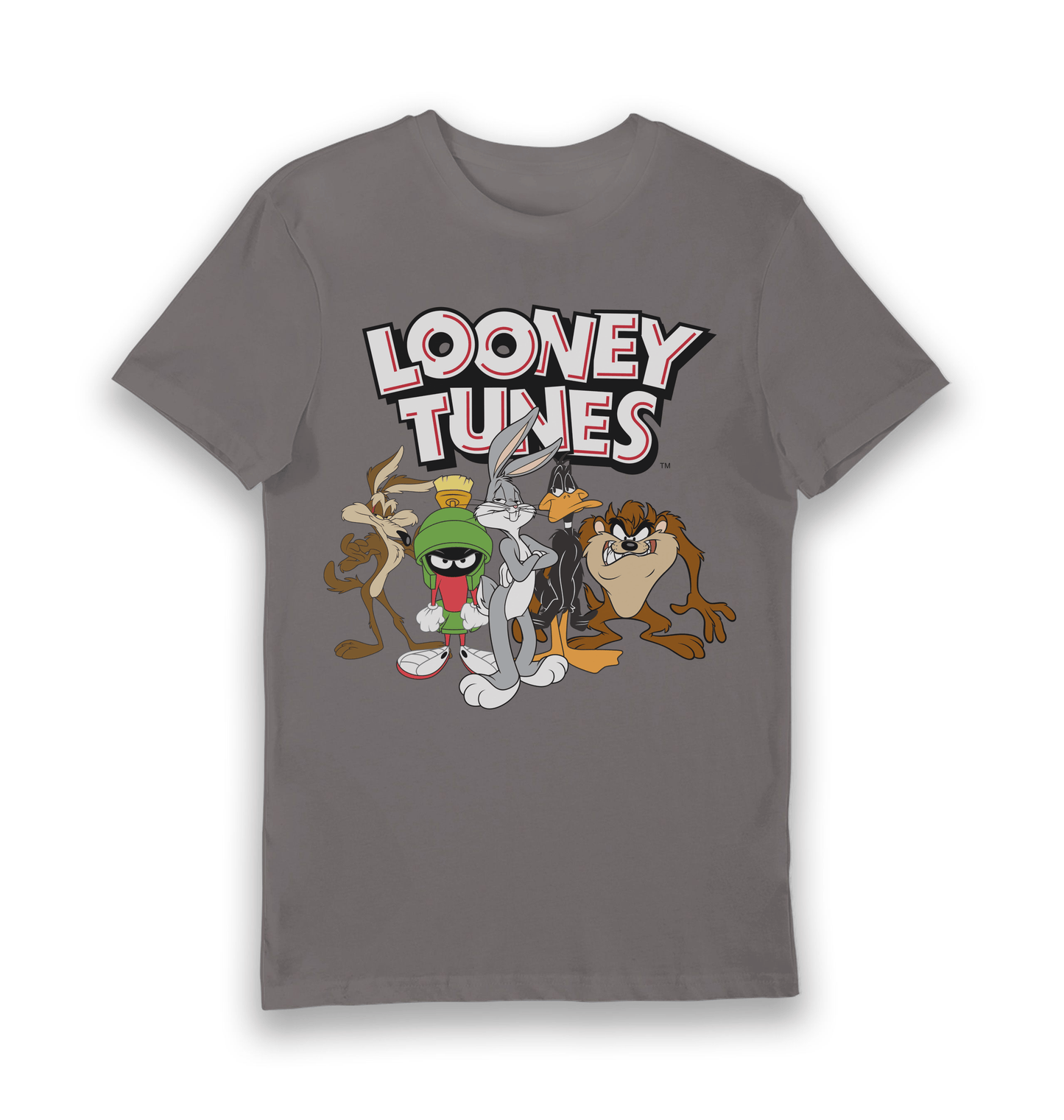 T-shirt Looney Tunes groupe avec logo