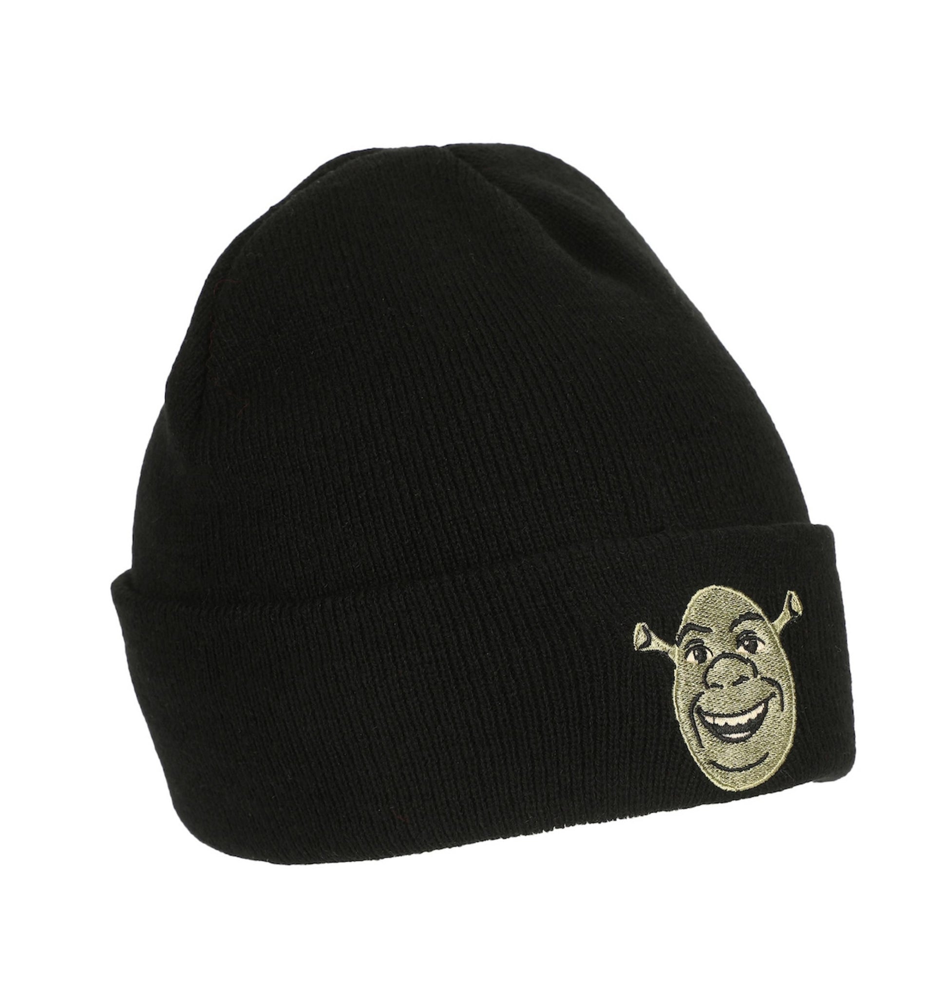 Bonnet noir Shrek avec logo