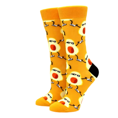 chaussettes funky avocat mrcol