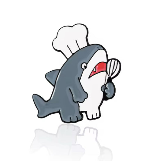 pins requin cuisinier