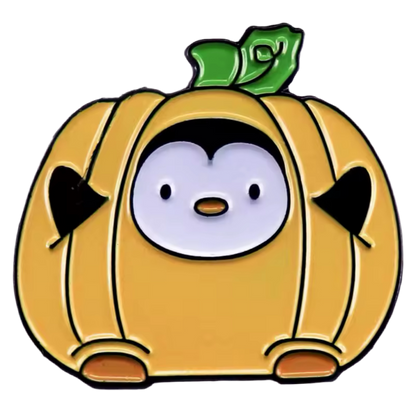 pins pingouin citrouille