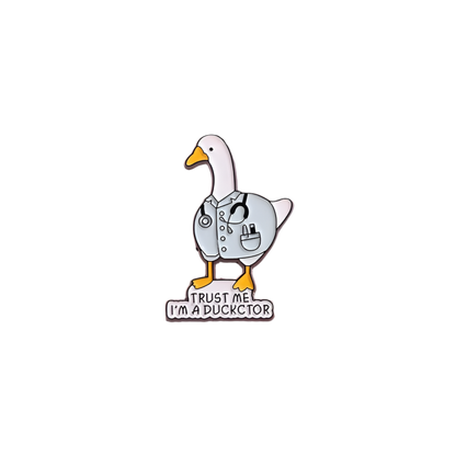 Pin's Canard Blanc Ducktor