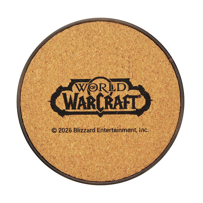 World of Warcraft - Set of Four Printed Metal Coasters