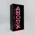 Neon Amore – Box in Acrilico Nera