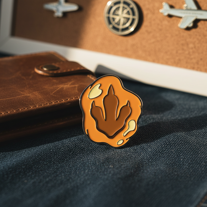 Pin's Empreinte de T-rex