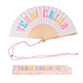 Éventail « Team calor » Beige