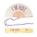 Éventail « I’m hot »