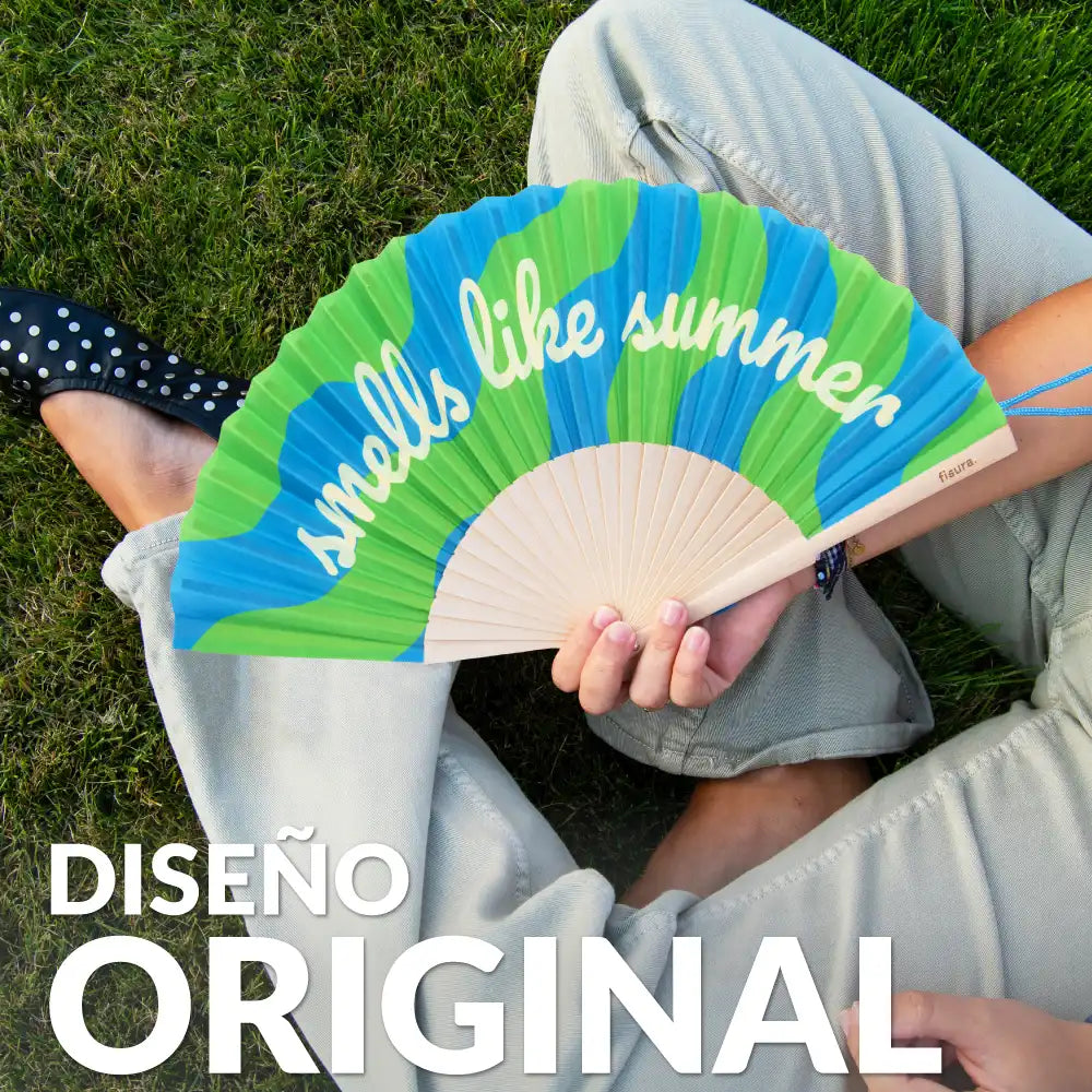 Éventail « Smells like summer »