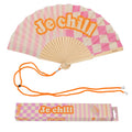 Éventail « Je chill »