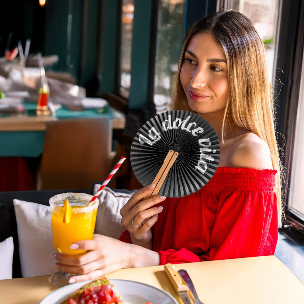 Éventail Pai Pai « Dolce vita »