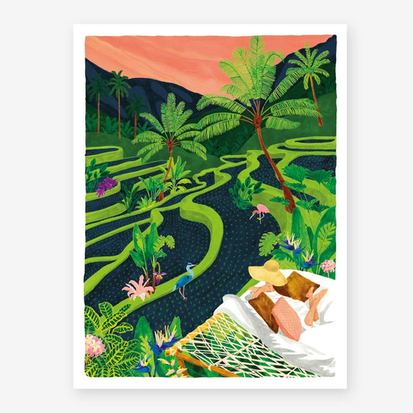 Bali with a view - Affiche