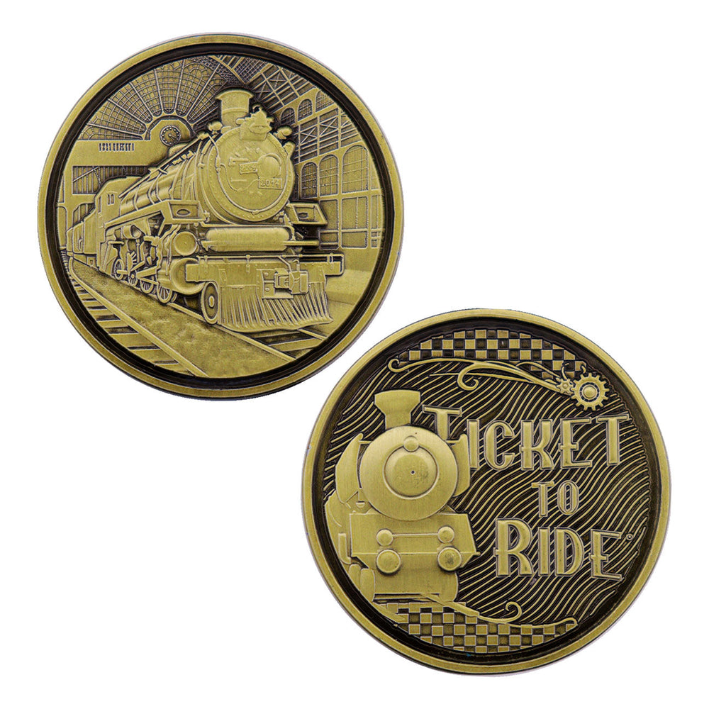 Pièce collector Ticket to Ride - Train