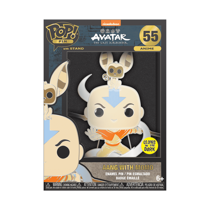 Pop! Pin Aang with Momo 