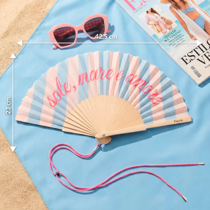 Éventail « Sole, mare e amore » – Fisura – vue 5