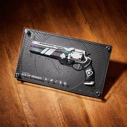 Destiny エキゾチック武器コレクション「切り札」レプリカプレート