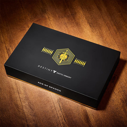 Destiny エキゾチック武器コレクション「切り札」レプリカプレート