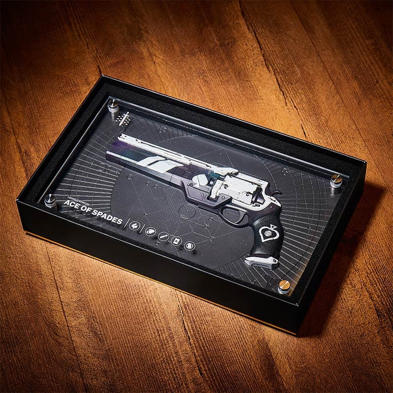 Destiny エキゾチック武器コレクション「切り札」レプリカプレート
