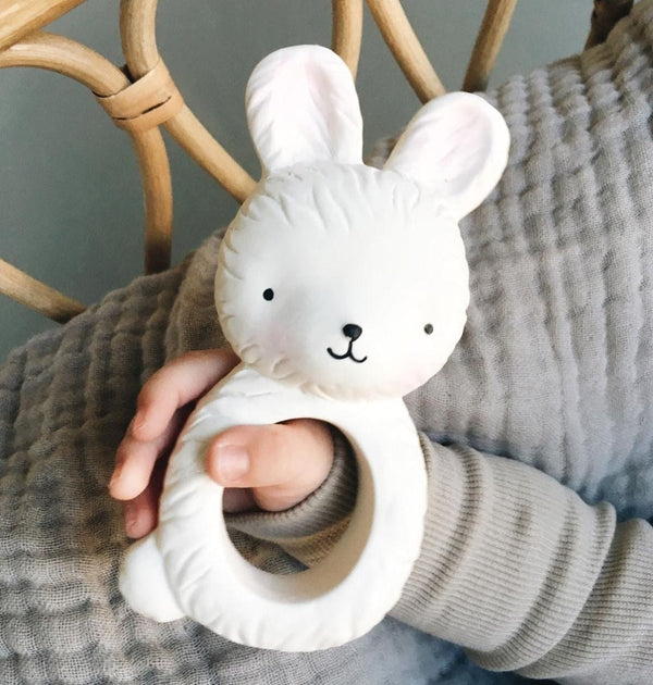 Anneau de Dentition Lapin Blanc