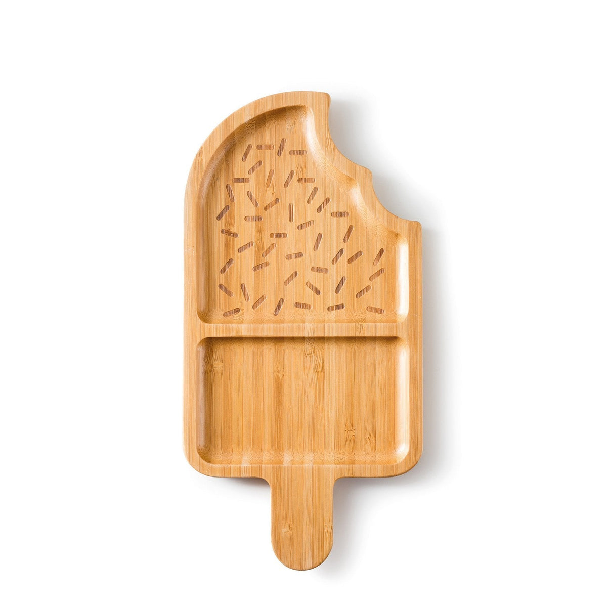 Delicioso plato de bambú pop