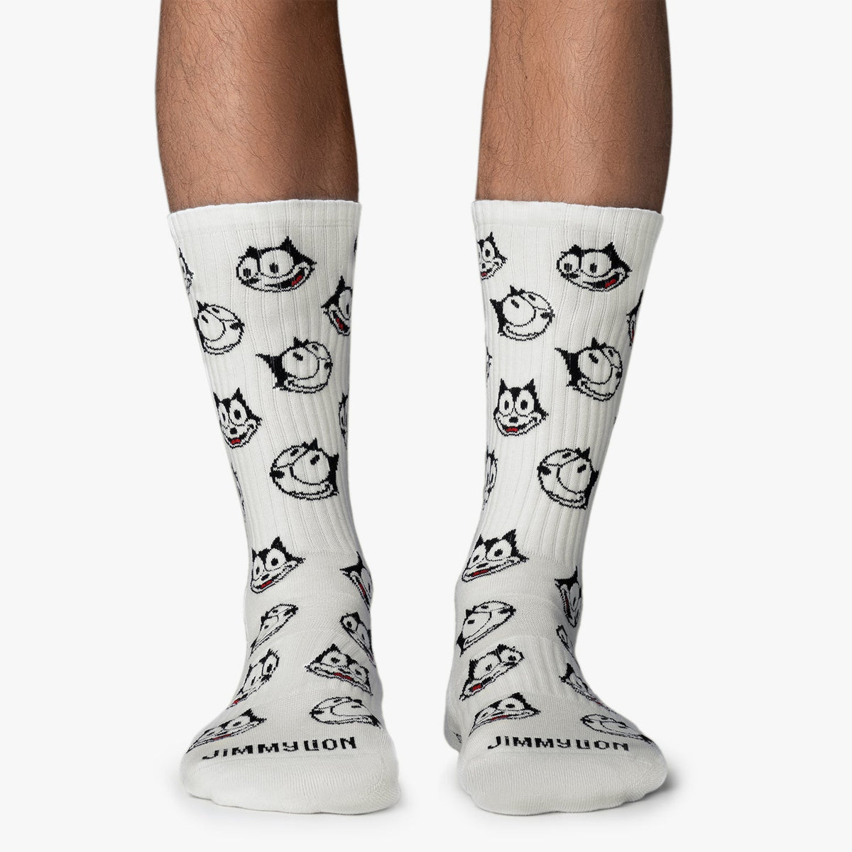 Felix the Cat Sports Socks - White