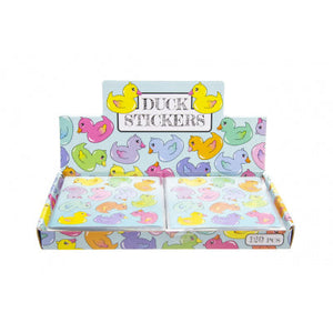 Pegatinas de patos de colores (caja de 120 hojas)