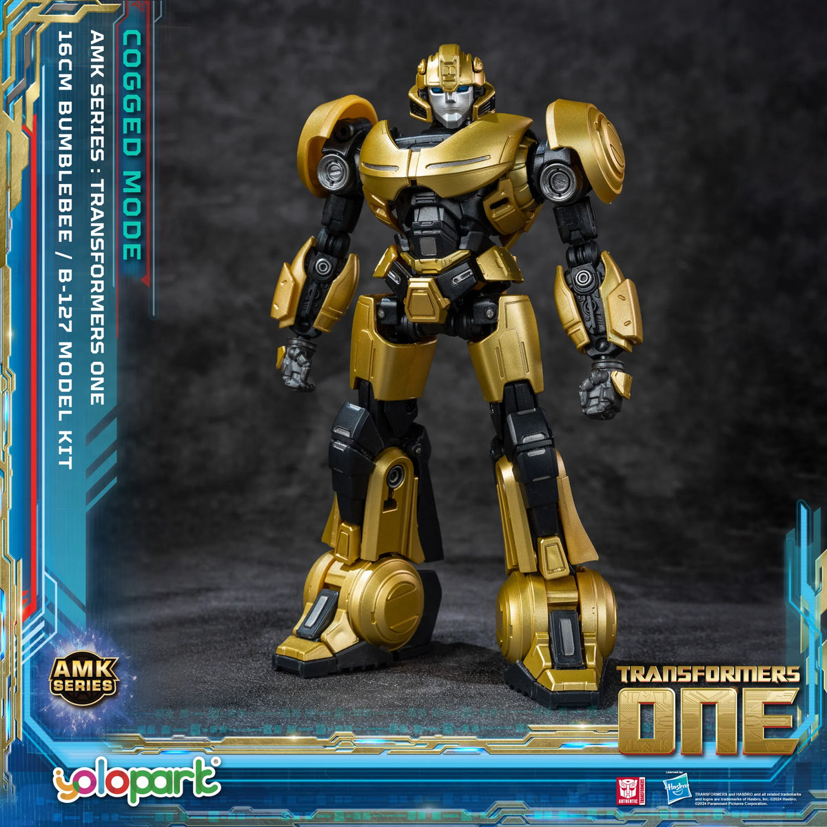 Transformers ONE: Kit de modelo B-127 de la serie AMK (modo dentado)