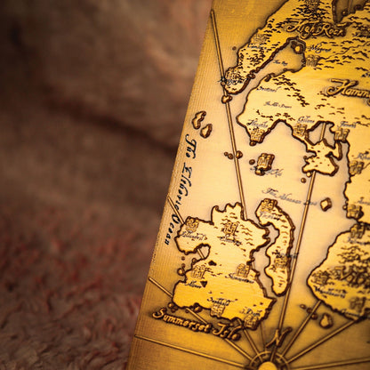 The Elder Scrolls – Limited Edition Metal Map of Tamriel