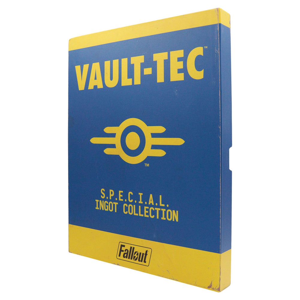 Objet collector Fallout - S.P.E.C.I.A.L. Perk Card Ingot Collector’s Album