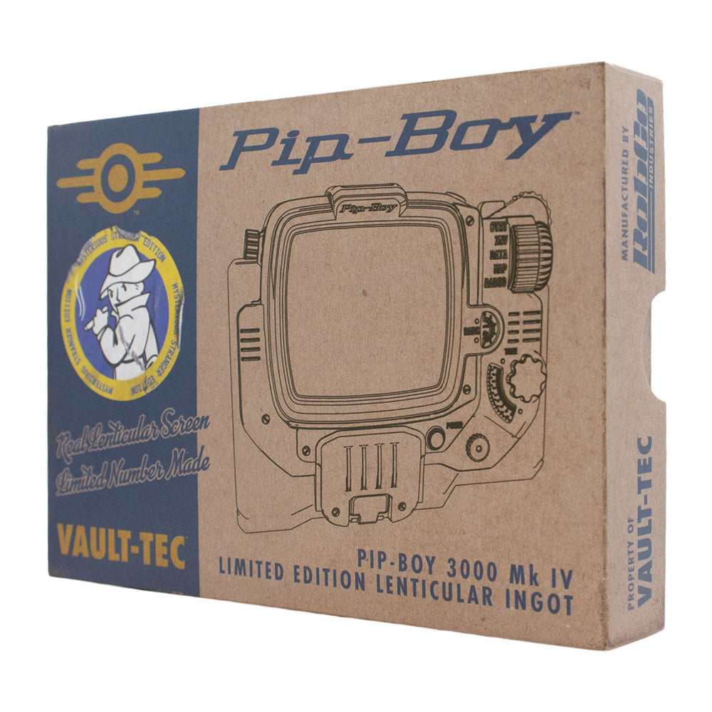 Objet collector Fallout - Pip-Boy Lenticular Ingot – Mysterious Stranger Variant