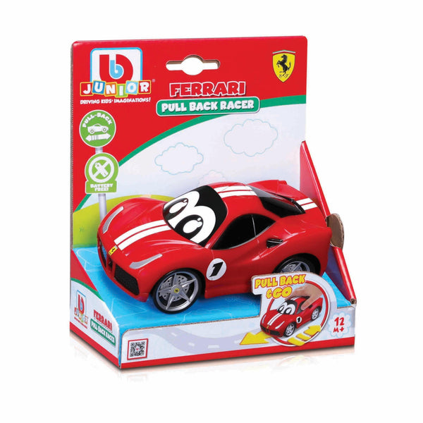 BB JUNIOR FERRARI 488 GTB PULLBACK RACER