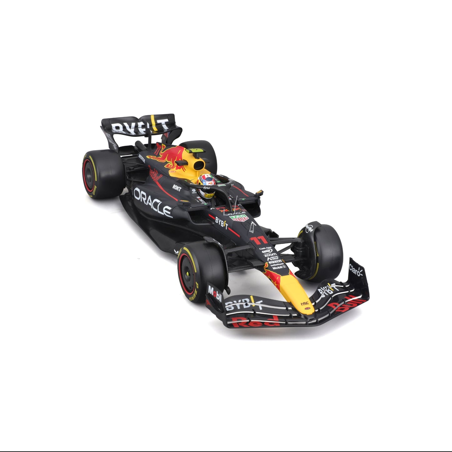1:18 F1 RED BULL RACING RB19 2023 PEREZ AVEC CASQUE