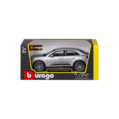 1:24 PORSCHE MACAN 4 ELECTRIC 2024 SILVER