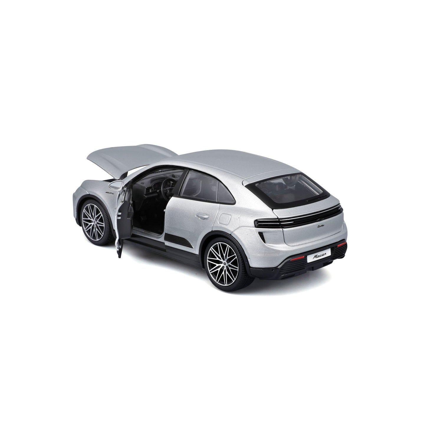 1:24 PORSCHE MACAN 4 ELECTRIC 2024 SILVER