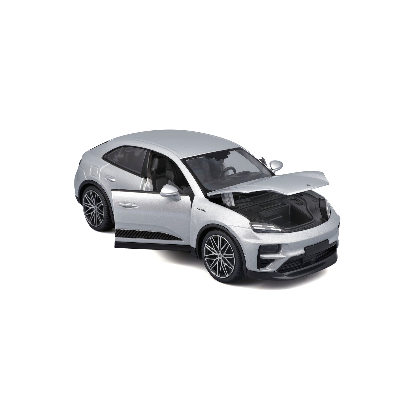 1:24 PORSCHE MACAN 4 ELECTRIC 2024 SILVER