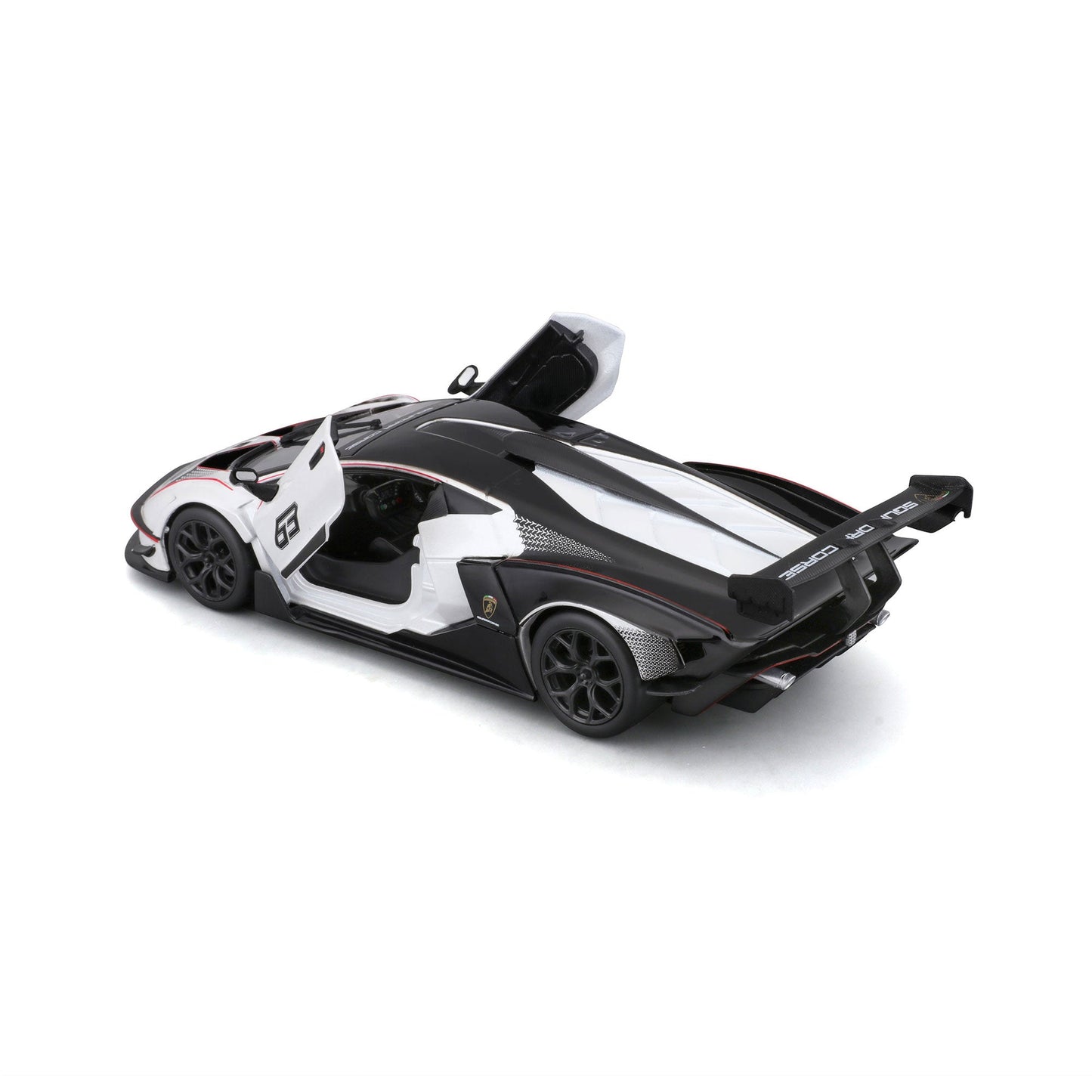 1:24 LAMBORGHINI ESSENZA SCV12 SQUADRA CORSE #63 WHITE
