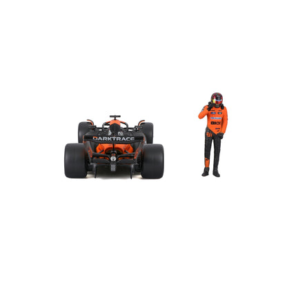 1:24 F1 MCLAREN MCL38 2024 AVEC FIGURINE PILOTE PIASTRI