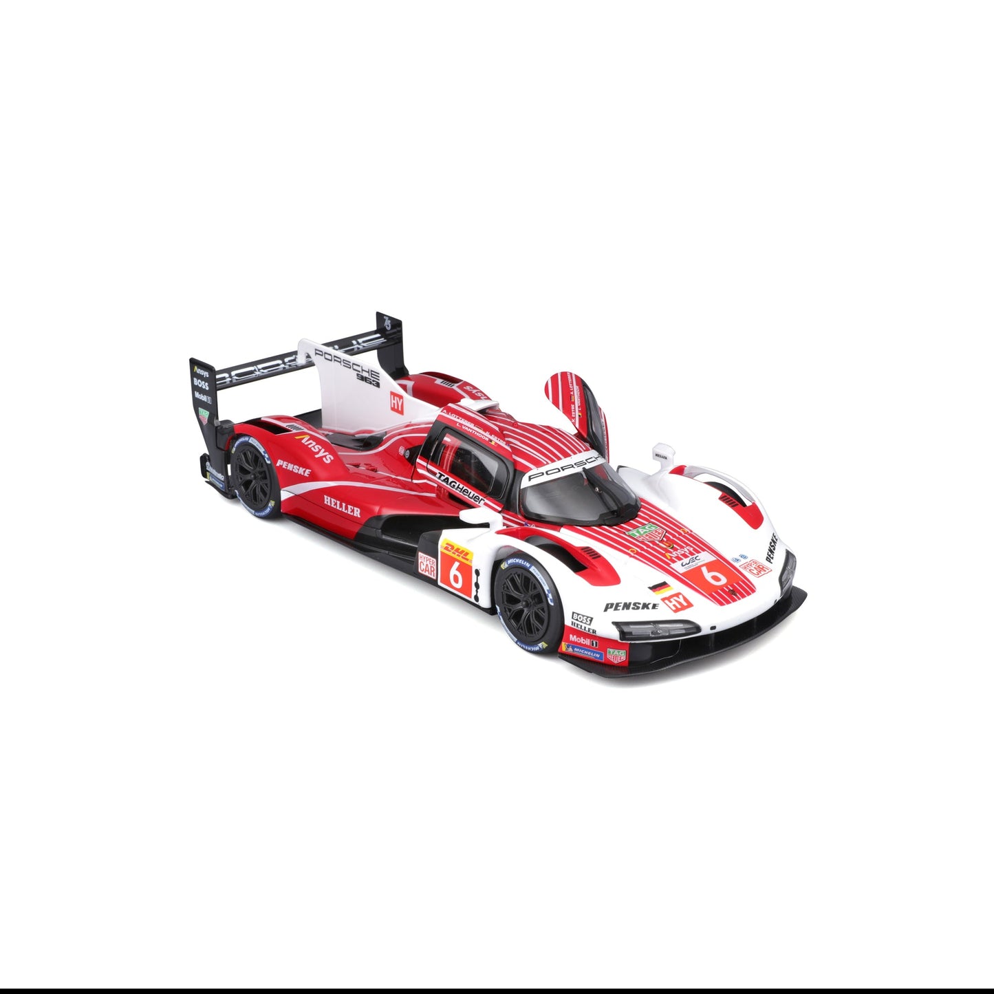 1:24 PORSCHE 963 #6 PENSKE MOTORSPORT 2024 WORLD ENDURANCE CHAMPIONSHIP LMH HYPERCAR