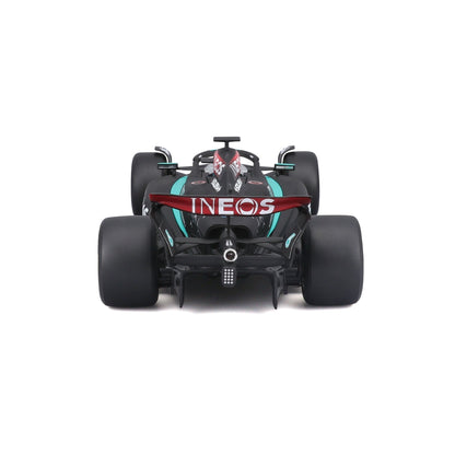 1:24 F1 MERCEDES AMG W15 2024 WITH HELMET RUSSELL