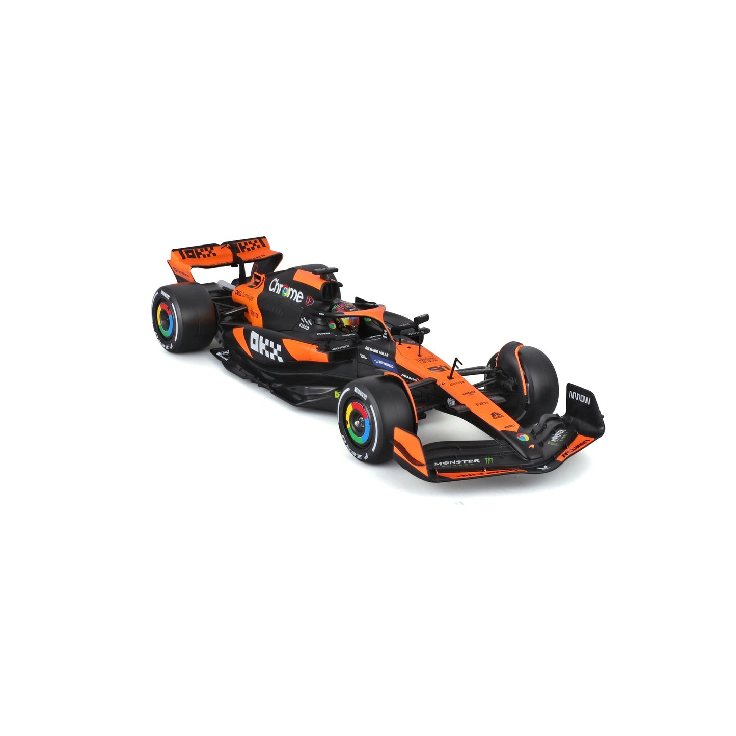 1:24 F1 MCLAREN MCL38 2024 modèle KIT PIASTRI
